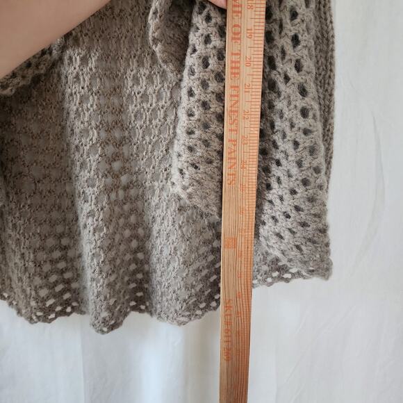 Anthropologie Elsamanda Cardigan Sweater Shawl Collar Mohair Blend Women’s S New - Picture 8 of 10